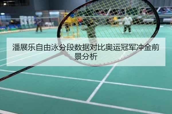 潘展乐自由泳分段数据对比奥运冠军冲金前景分析
